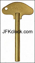 Schatz long-shaft, wing-style winding key